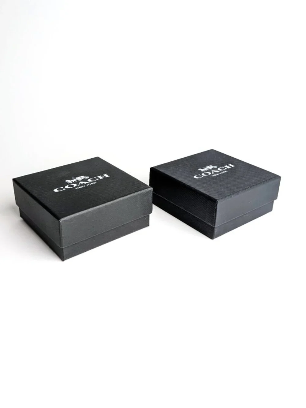 Coach Small Black Gift Boxes - set of 2